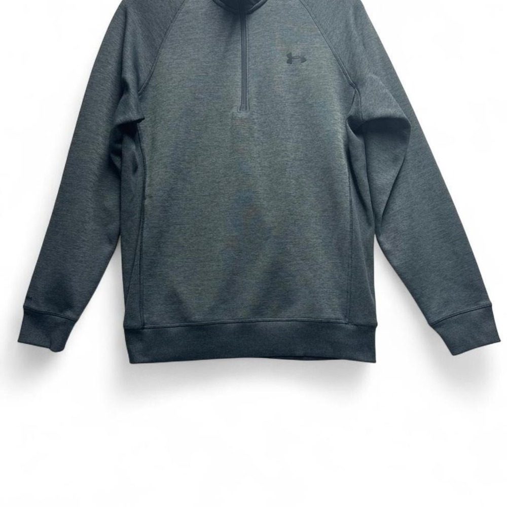 Grey Under Armour quarter zip sweatshirt